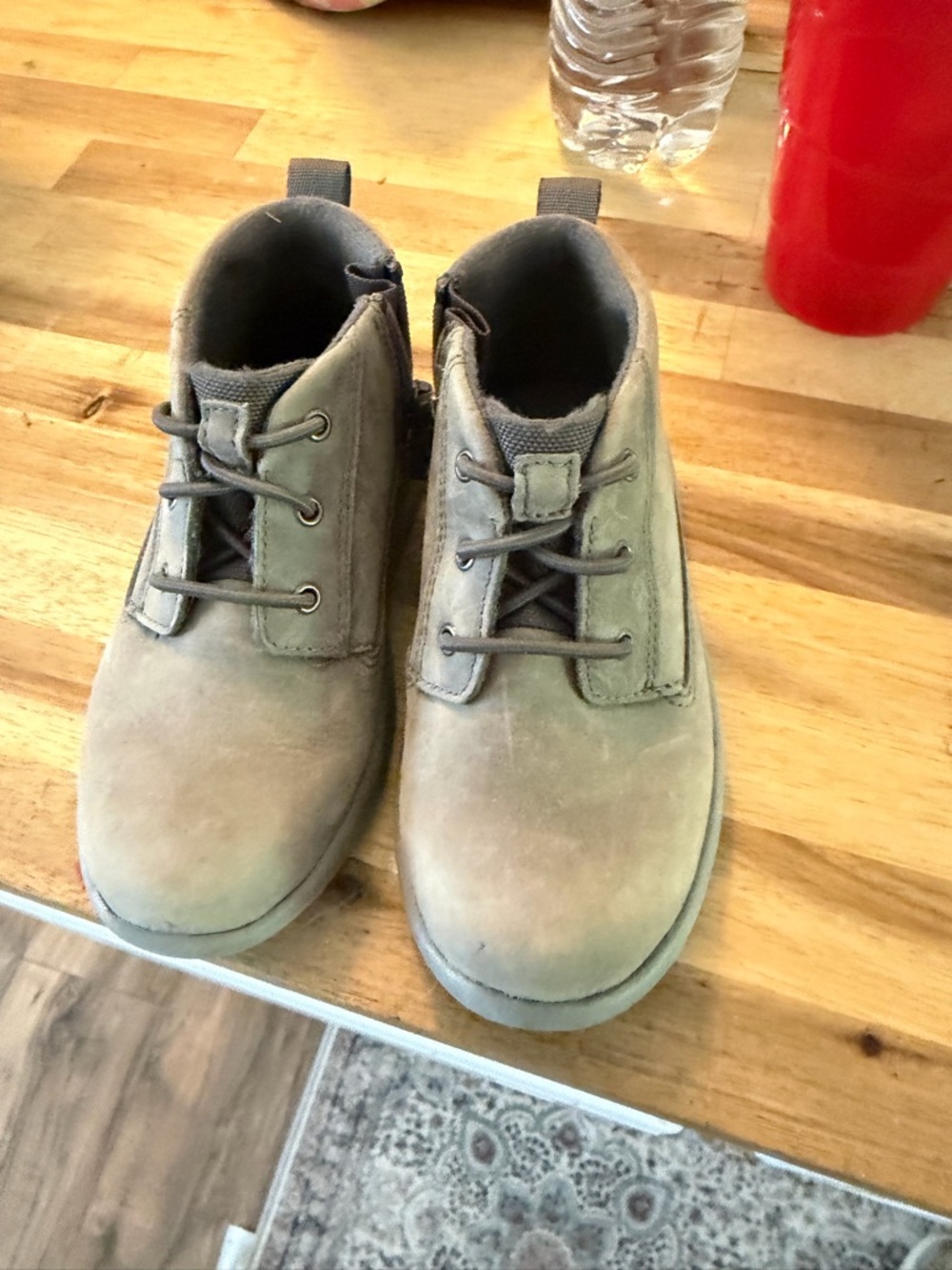 UGG Kids Lace-Up Ankle Boots